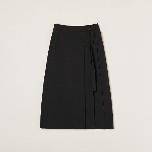 로엠 플리츠 롱 스커트 RMWHF23R11