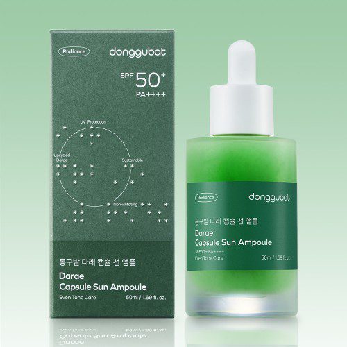 동구밭 다래 캡슐 선앰플 50ml SPF50+ / 선크림 선세럼 수분 썬크림 자외선차단제