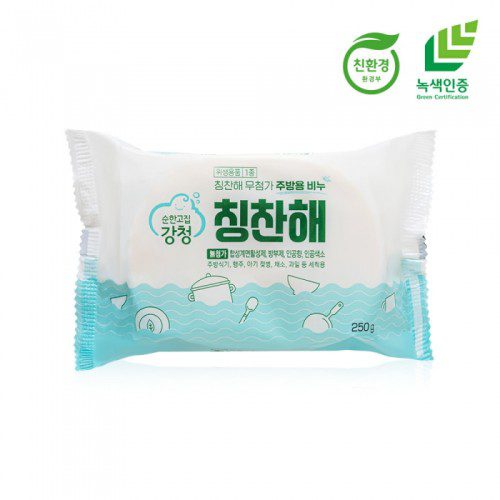 녹색제품 강청 친환경 항균 칭찬해 설거지비누 250ml, 10개