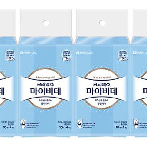 크리넥스 마이비데 클린케어 10매 4입X4팩