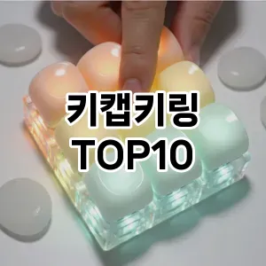 [추천리뷰]키캡키링 추천 순위 구매가이드 TOP10 2026년 4월4주차