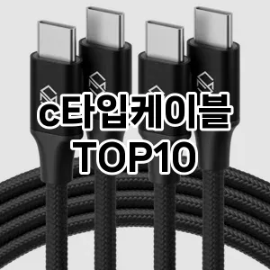 [솔직리뷰]c타입케이블 추천 순위 구매가이드 TOP10 2026년 5월2주차