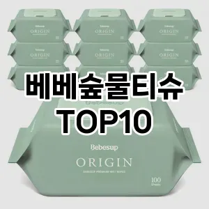 [리얼리뷰]베베숲물티슈 추천 순위 구매가이드 TOP10 실사용